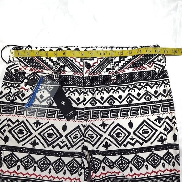 G-star Elwood X25 3D Mid Waist Aztec Mayan Print  Boyfriend Jeans - Picture 6 of 10